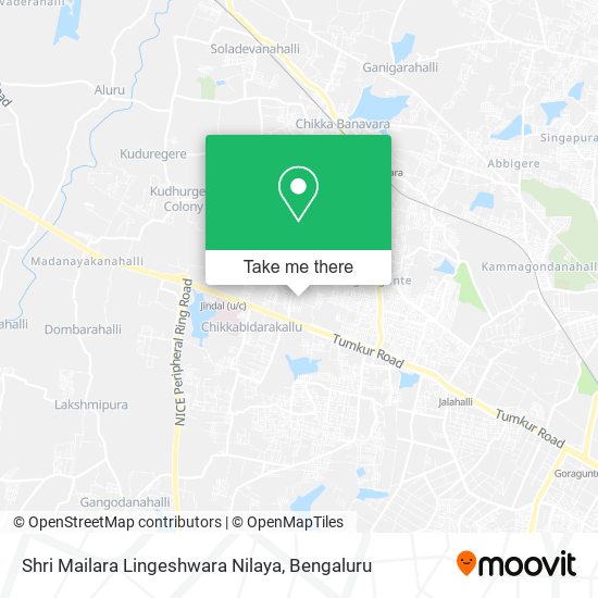 Shri Mailara Lingeshwara Nilaya map