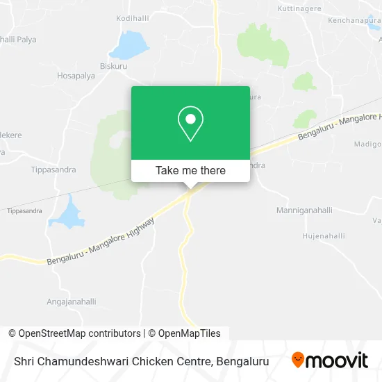 Shri Chamundeshwari Chicken Centre map
