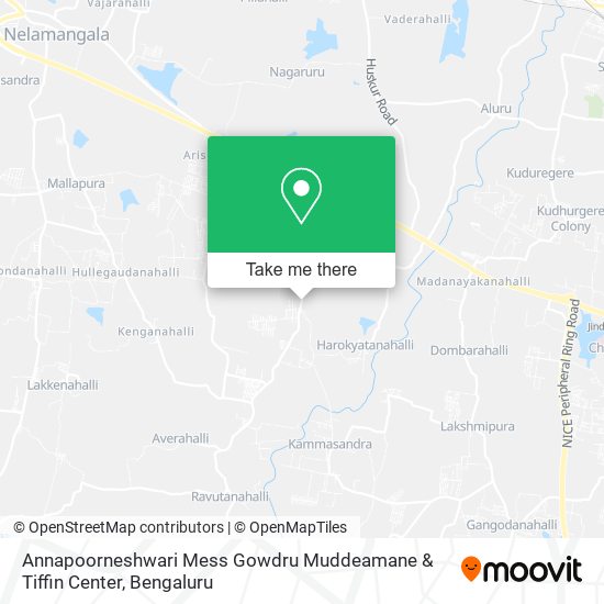 Annapoorneshwari Mess Gowdru Muddeamane & Tiffin Center map