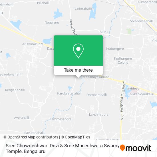 Sree Chowdeshwari Devi & Sree Muneshwara Swamy Temple map