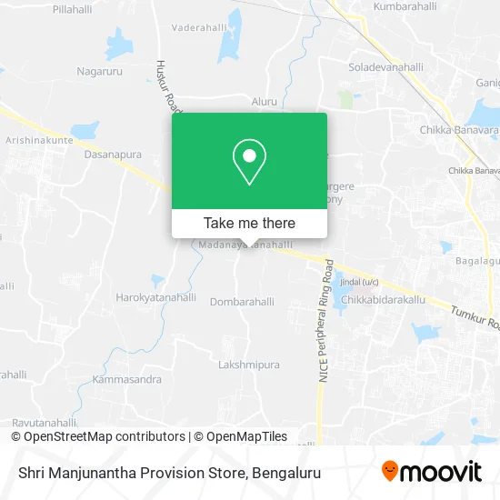 Shri Manjunantha Provision Store map
