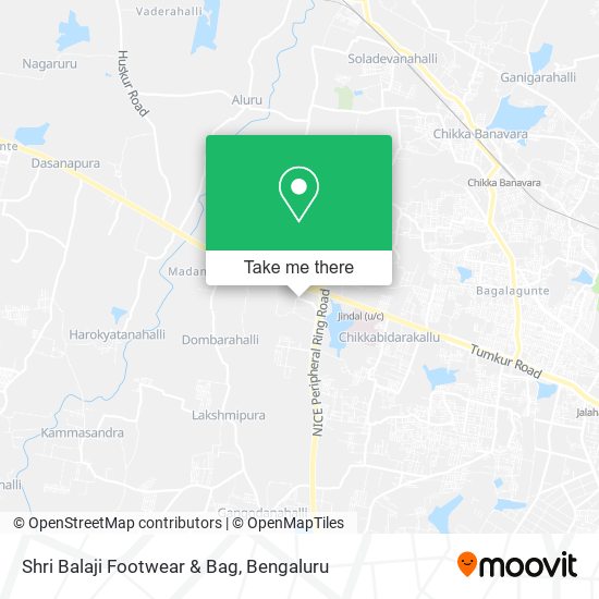 Shri Balaji Footwear & Bag map