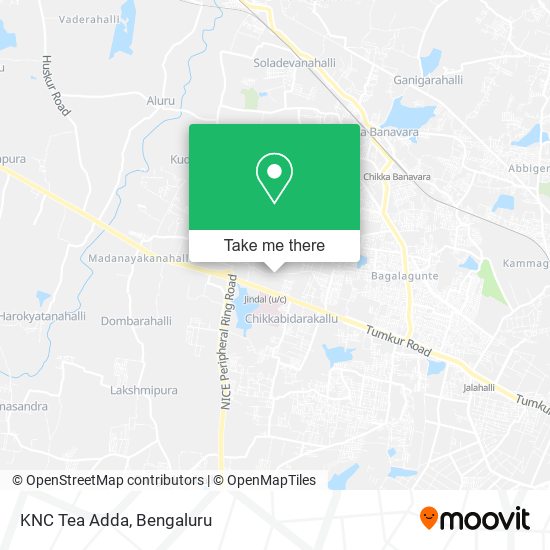 KNC Tea Adda map