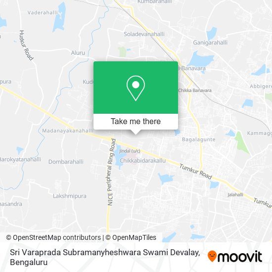Sri Varaprada Subramanyheshwara Swami Devalay map