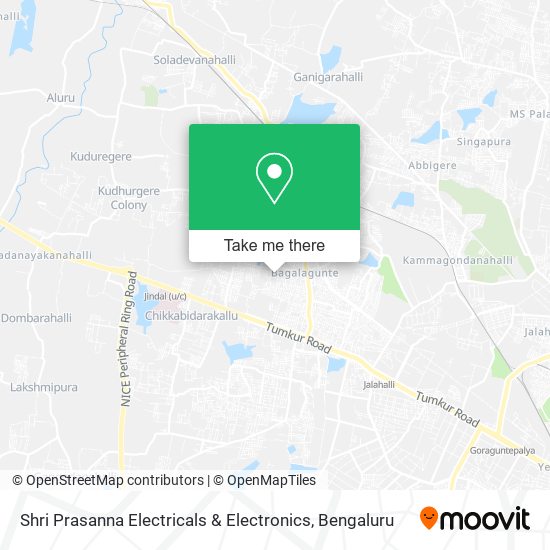 Shri Prasanna Electricals & Electronics map