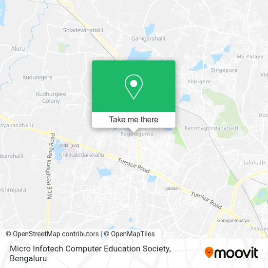 Micro Infotech Computer Education Society map