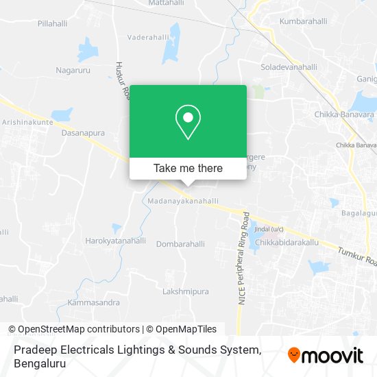 Pradeep Electricals Lightings & Sounds System map