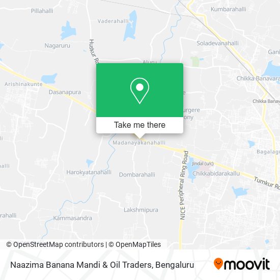 Naazima Banana Mandi & Oil Traders map