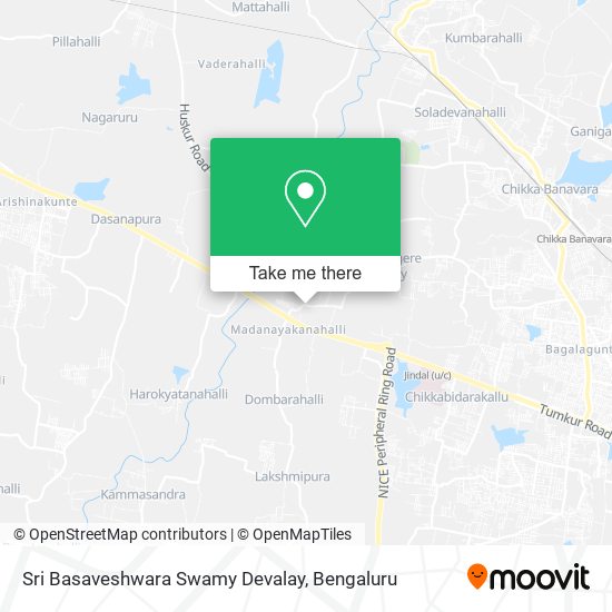 Sri Basaveshwara Swamy Devalay map