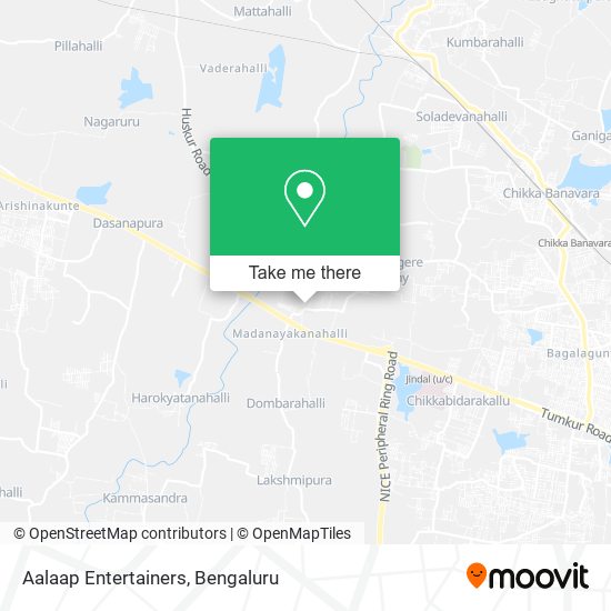 Aalaap Entertainers map