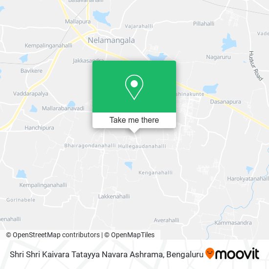 Shri Shri Kaivara Tatayya Navara Ashrama map