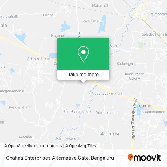 Chahna Enterprises Alternative Gate map