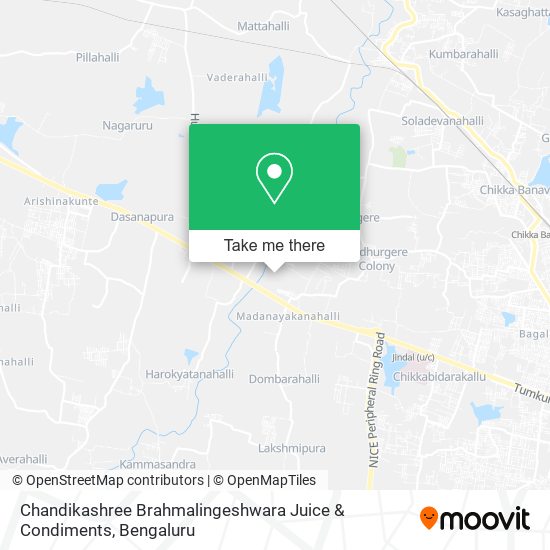Chandikashree Brahmalingeshwara Juice & Condiments map