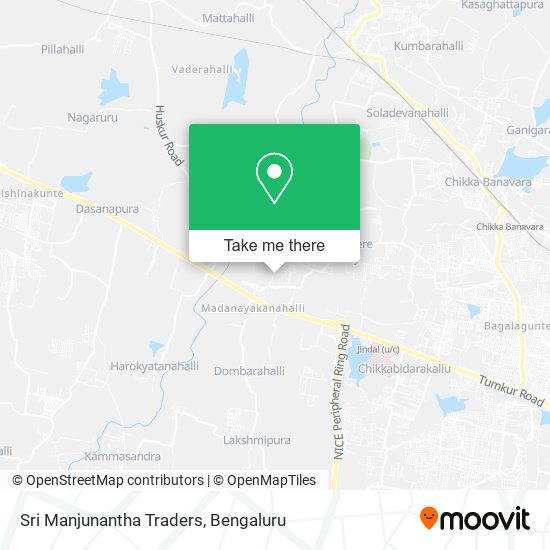 Sri Manjunantha Traders map