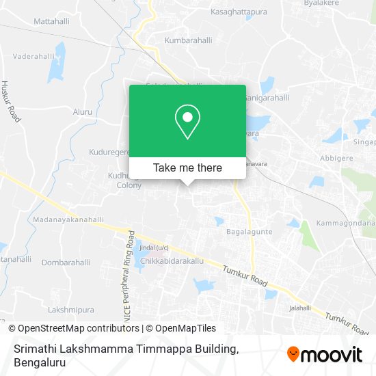 Srimathi Lakshmamma Timmappa Building map