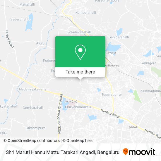 Shri Maruti Hannu Mattu Tarakari Angadi map