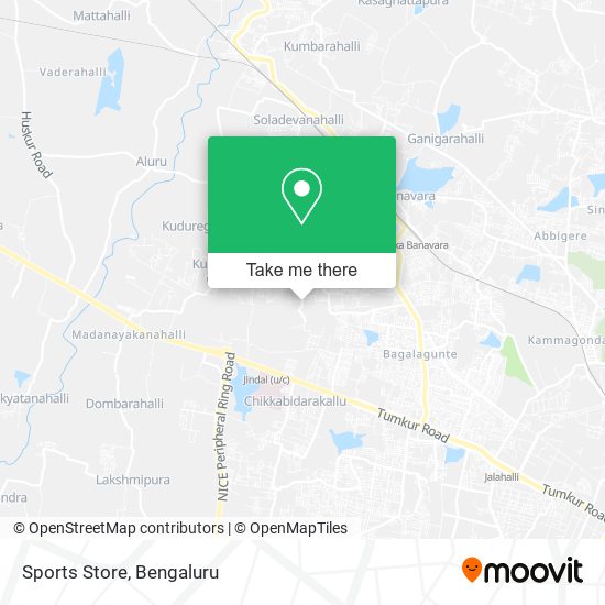 Sports Store map