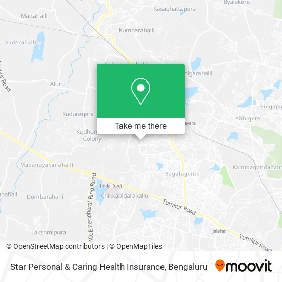 Star Personal & Caring Health Insurance map