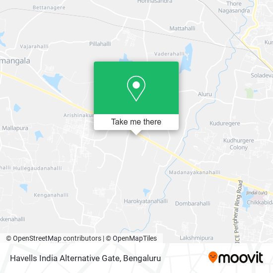 Havells India Alternative Gate map
