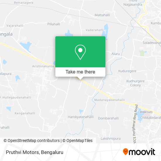 Pruthvi Motors map