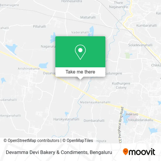 Devamma Devi Bakery & Condiments map