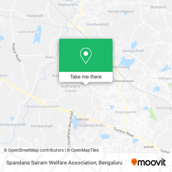 Spandana Sairam Welfare Association map