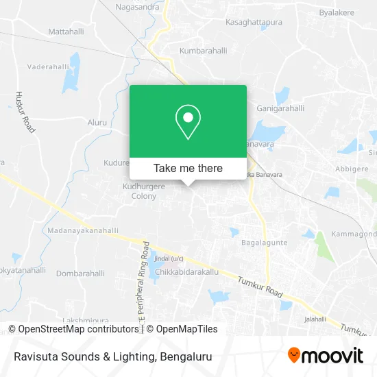 Ravisuta Sounds & Lighting map