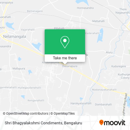Shri Bhagyalakshmi Condiments map