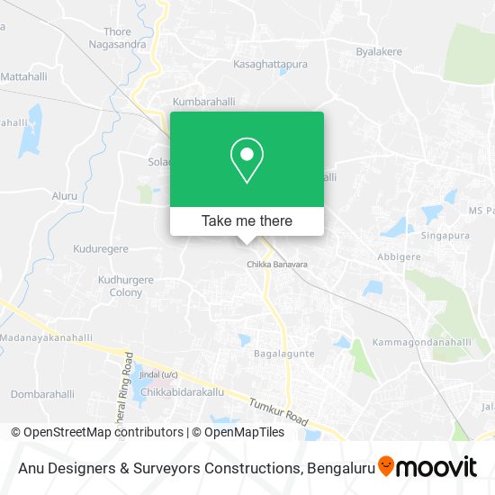 Anu Designers & Surveyors Constructions map