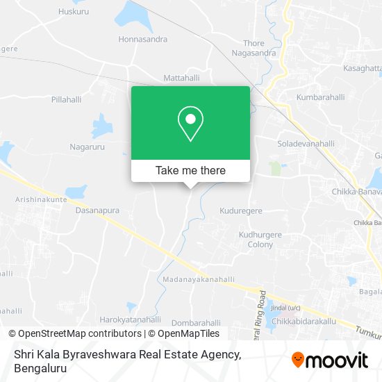 Shri Kala Byraveshwara Real Estate Agency map
