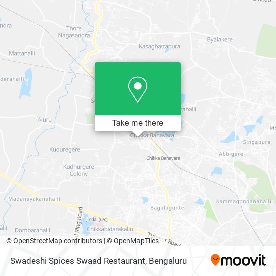 Swadeshi Spices Swaad Restaurant map