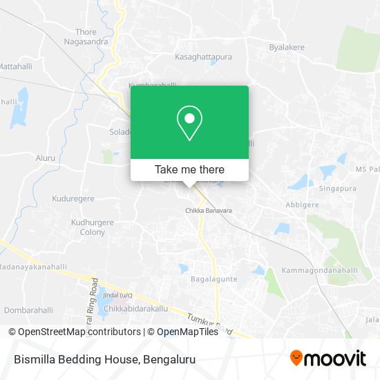 Bismilla Bedding House map