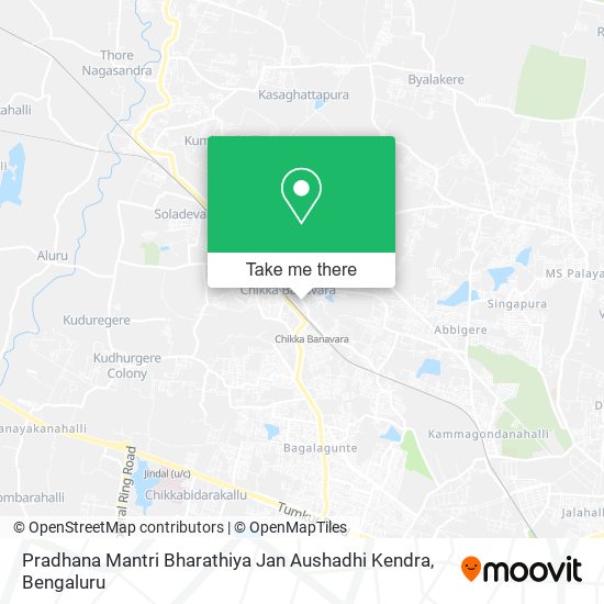 Pradhana Mantri Bharathiya Jan Aushadhi Kendra map