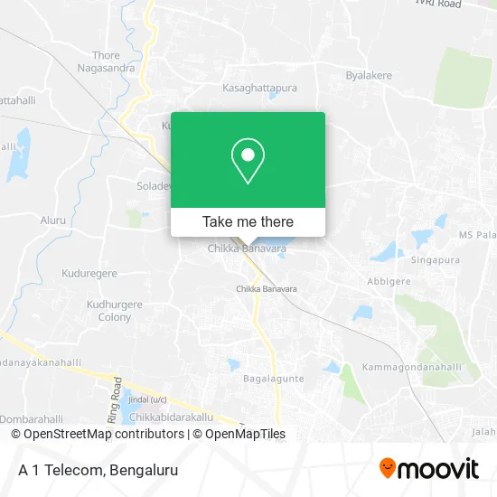 A 1 Telecom map