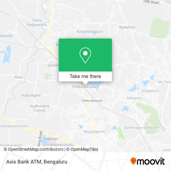 Axis Bank ATM map