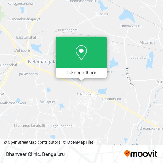 Dhanveer Clinic map