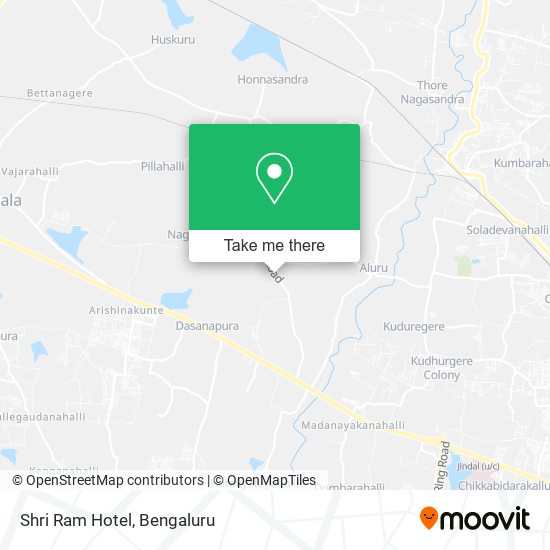 Shri Ram Hotel map