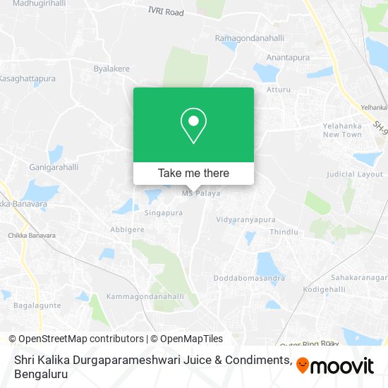 Shri Kalika Durgaparameshwari Juice & Condiments map