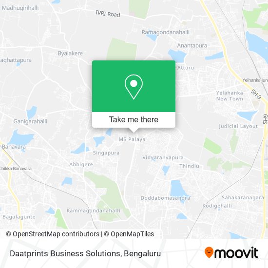 Daatprints Business Solutions map