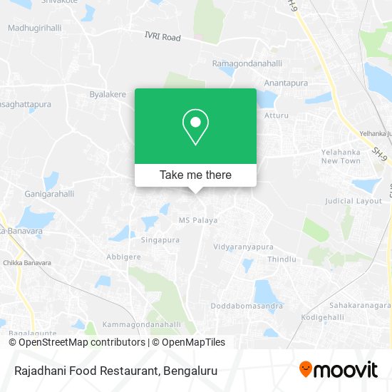 Rajadhani Food Restaurant map