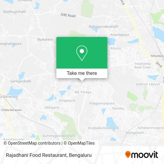 Rajadhani Food Restaurant map