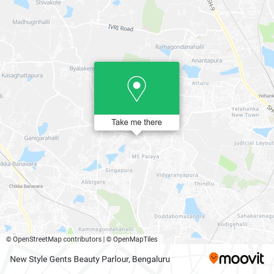 New Style Gents Beauty Parlour map