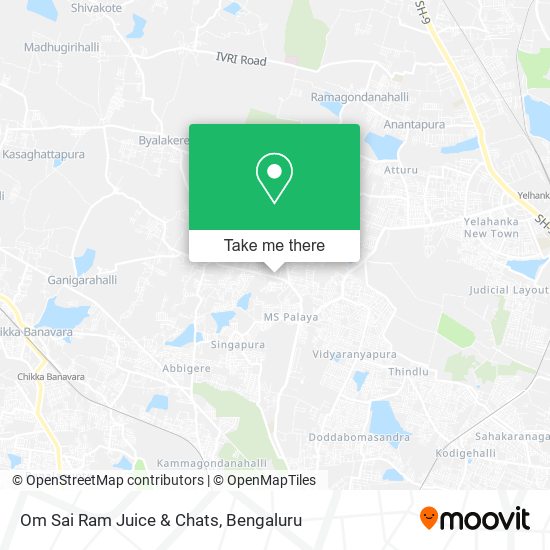 Om Sai Ram Juice & Chats map