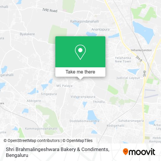 Shri Brahmalingeshwara Bakery & Condiments map