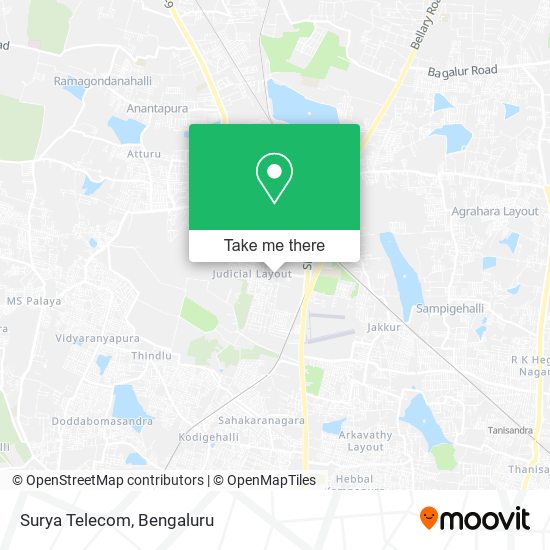 Surya Telecom map