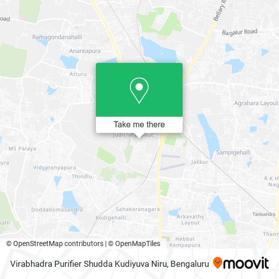 Virabhadra Purifier Shudda Kudiyuva Niru map
