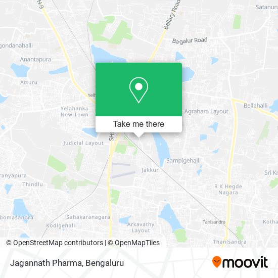 Jagannath Pharma map