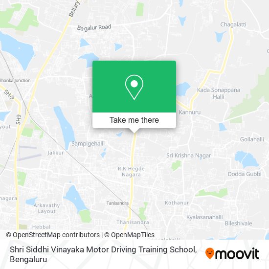 Shri Siddhi Vinayaka Motor Driving Training School map