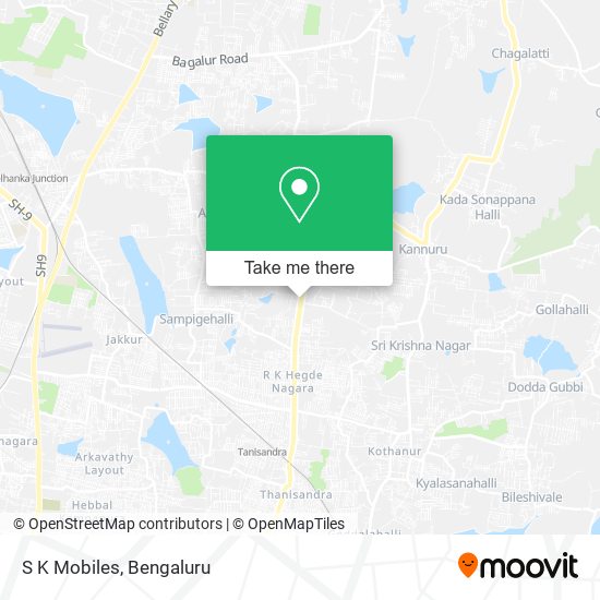 S K Mobiles map