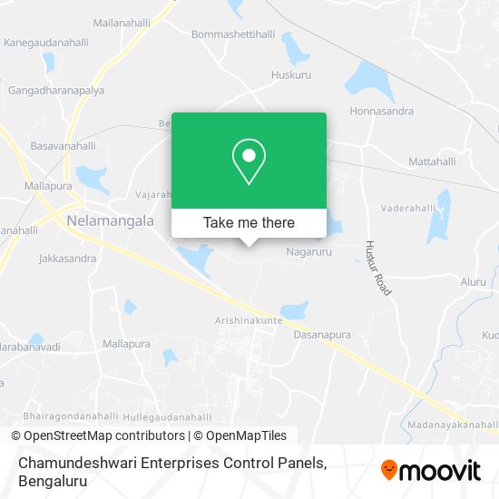 Chamundeshwari Enterprises Control Panels map
